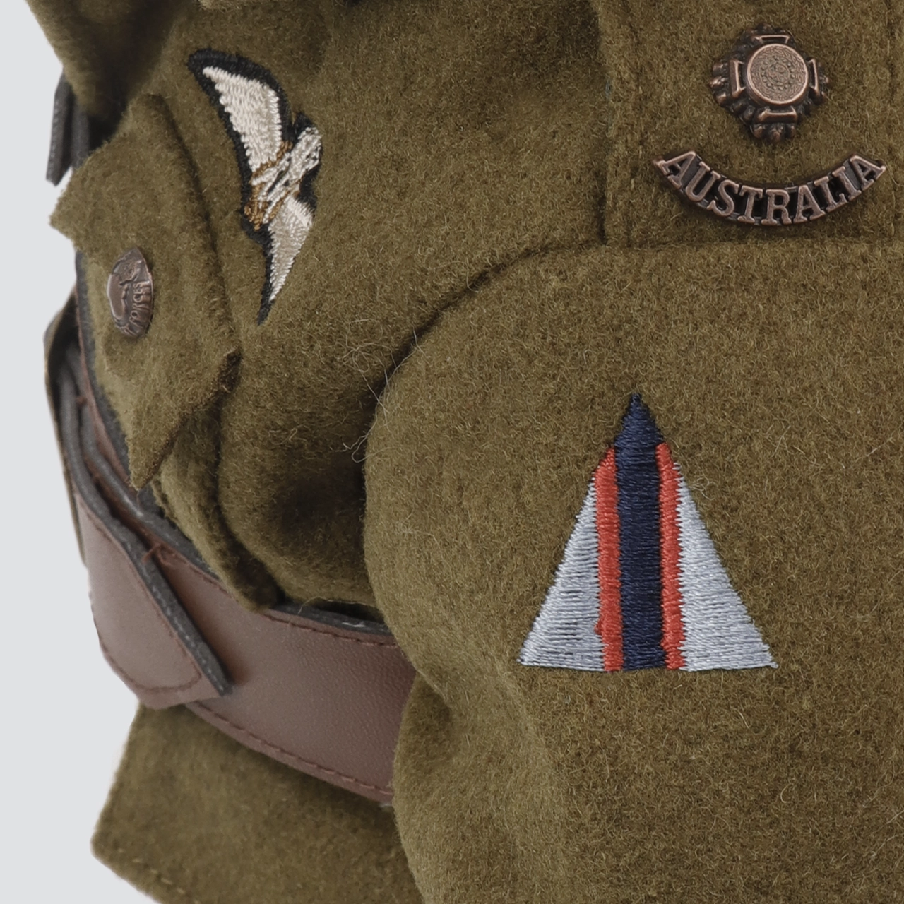 Valour Bear uniform sleeve detailing